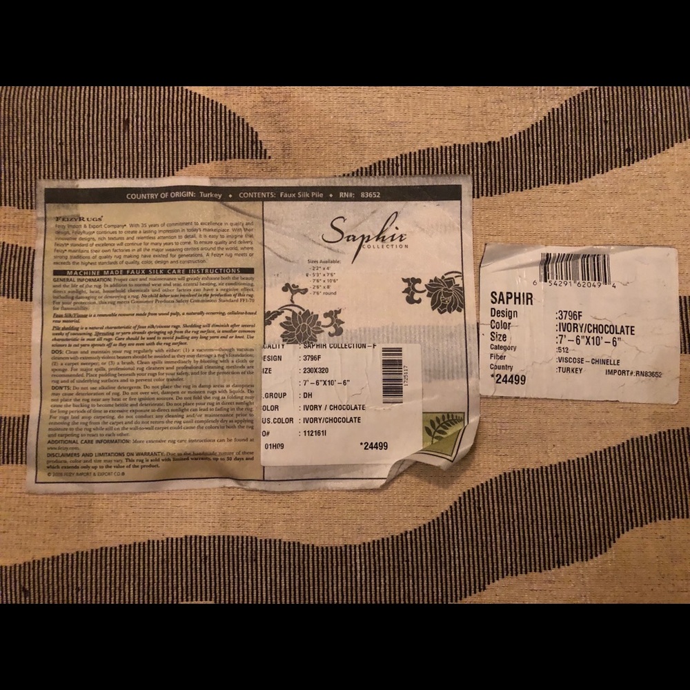 Saphir Area Rug - Picture 6 of 6